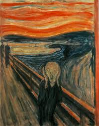 The Scream by Edvard Munch. 1893